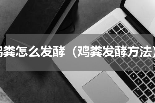 鸡粪怎么发酵（鸡粪发酵方法）