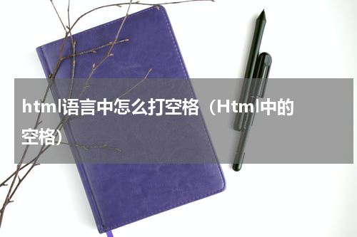 html语言中怎么打空格（Html中的空格）