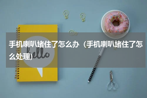 手机喇叭堵住了怎么办（手机喇叭堵住了怎么处理）