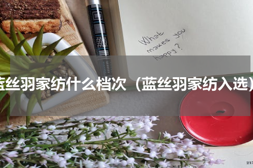 蓝丝羽家纺什么档次（蓝丝羽家纺入选）