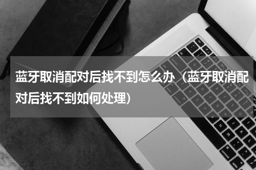 蓝牙取消配对后找不到怎么办（蓝牙取消配对后找不到如何处理）