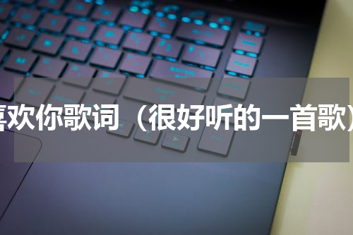 喜欢你歌词（很好听的一首歌）