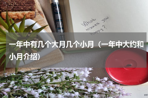 一年中有几个大月几个小月（一年中大约和小月介绍）