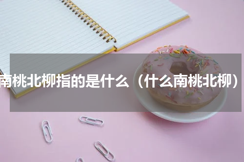 南桃北柳指的是什么（什么南桃北柳）