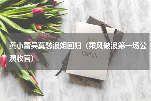 黄小蕾吴莫愁浪姐回归（乘风破浪第一场公演收官）