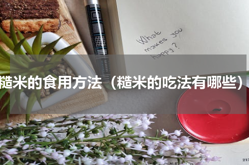 糙米的食用方法（糙米的吃法有哪些）