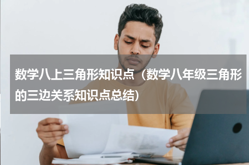 数学八上三角形知识点（数学八年级三角形的三边关系知识点总结）