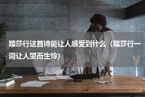 踏莎行这首诗能让人感受到什么（踏莎行一词让人望而生怜）