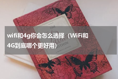 wifi和4g你会怎么选择（WiFi和4G到底哪个更好用）