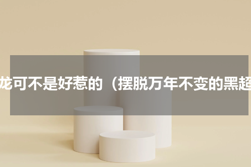 暴龙可不是好惹的（摆脱万年不变的黑超）