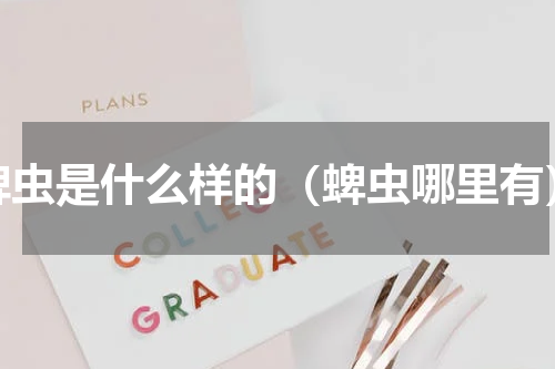 碑虫是什么样的（蜱虫哪里有）