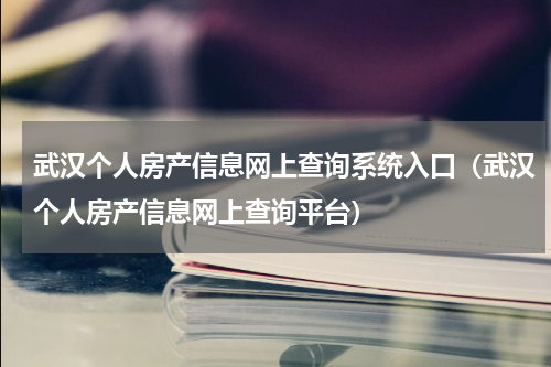 武汉个人房产信息网上查询系统入口（武汉个人房产信息网上查询平台）