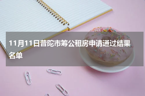 11月11日普陀市筹公租房申请通过结果名单