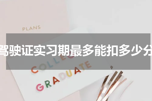 驾驶证实习期最多能扣多少分