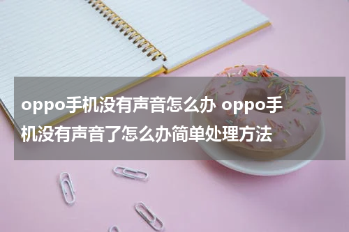 oppo手机没有声音怎么办 oppo手机没有声音了怎么办简单处理方法