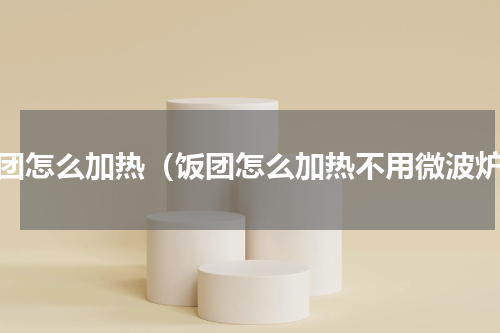 饭团怎么加热（饭团怎么加热不用微波炉）