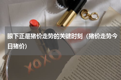 眼下正是猪价走势的关键时刻（猪价走势今日猪价）
