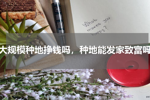 大规模种地挣钱吗，种地能发家致富吗