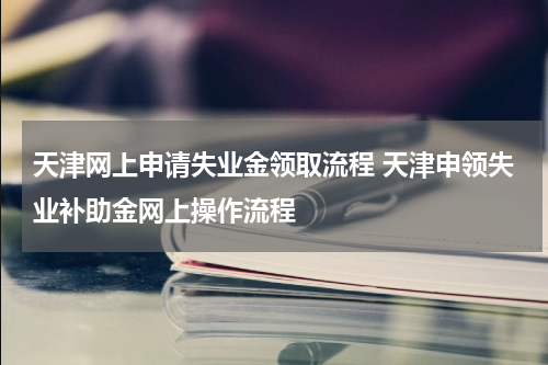 天津网上申请失业金领取流程 天津申领失业补助金网上操作流程