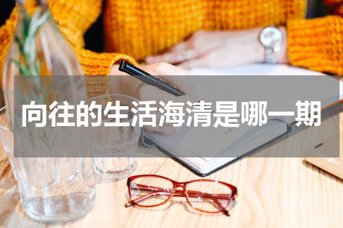向往的生活海清是哪一期