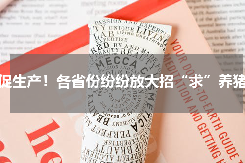 促生产！各省份纷纷放大招“求”养猪