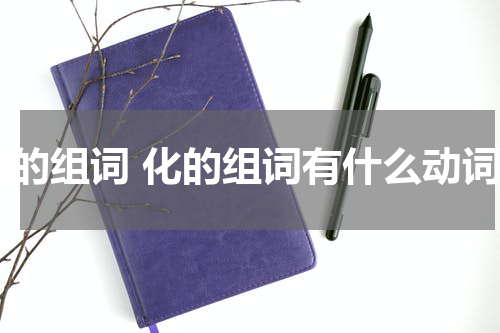 化的组词 化的组词有什么动词