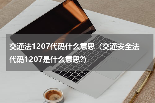 交通法1207代码什么意思（交通安全法代码1207是什么意思?）