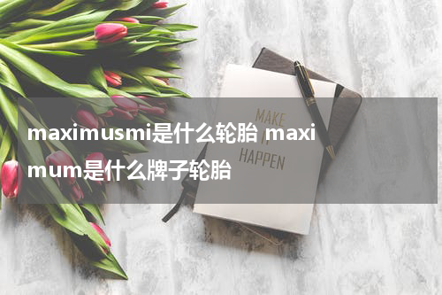 maximusmi是什么轮胎 maximum是什么牌子轮胎