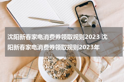 沈阳新春家电消费券领取规则2023 沈阳新春家电消费券领取规则2023年