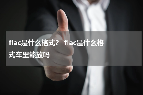 flac是什么格式？ flac是什么格式车里能放吗