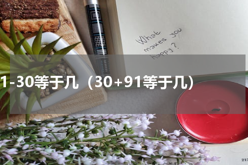91-30等于几（30+91等于几）
