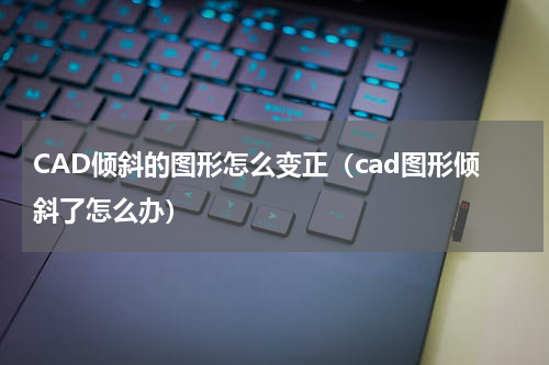 CAD倾斜的图形怎么变正（cad图形倾斜了怎么办）