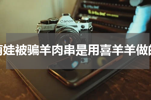 萌娃被骗羊肉串是用喜羊羊做的