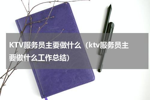 KTV服务员主要做什么（ktv服务员主要做什么工作总结）
