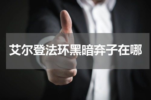 艾尔登法环黑暗弃子在哪