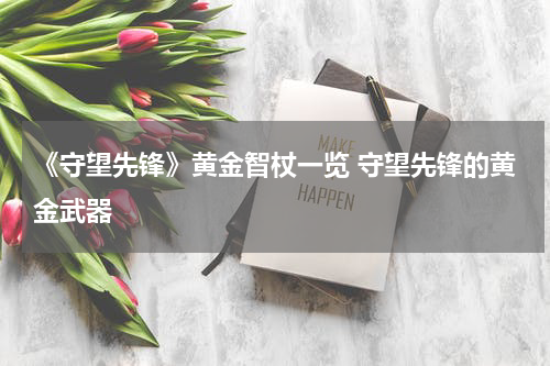 《守望先锋》黄金智杖一览 守望先锋的黄金武器