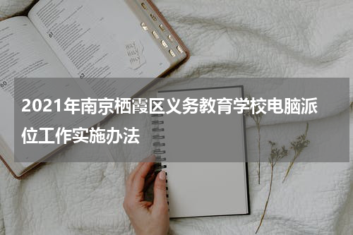 2021年南京栖霞区义务教育学校电脑派位工作实施办法