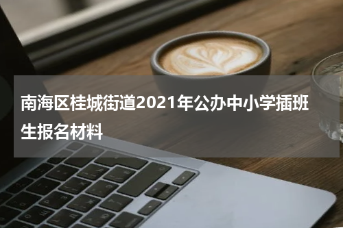 南海区桂城街道2021年公办中小学插班生报名材料