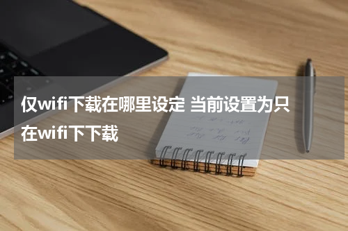 仅wifi下载在哪里设定 当前设置为只在wifi下下载