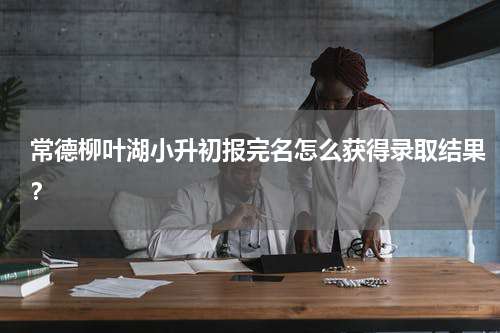 常德柳叶湖小升初报完名怎么获得录取结果？