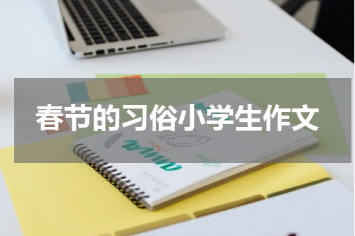 春节的习俗小学生作文