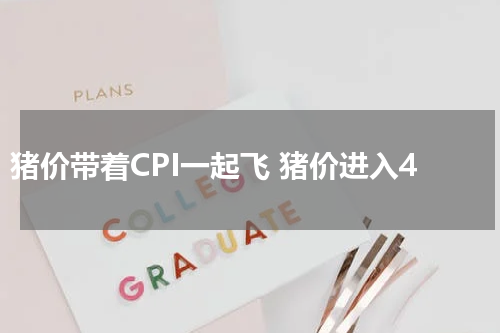 猪价带着CPI一起飞 猪价进入4