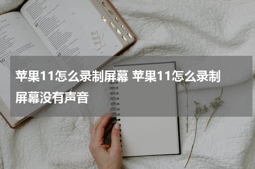 苹果11怎么录制屏幕 苹果11怎么录制屏幕没有声音