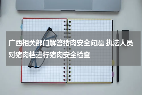 广西相关部门解答猪肉安全问题 执法人员对猪肉档进行猪肉安全检查