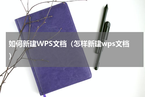如何新建WPS文档（怎样新建wps文档）