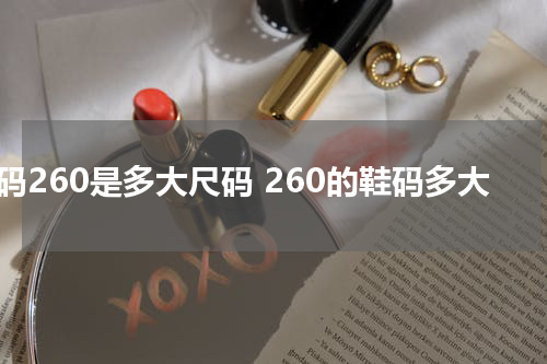 鞋码260是多大尺码 260的鞋码多大