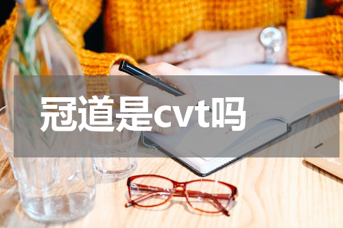 冠道是cvt吗