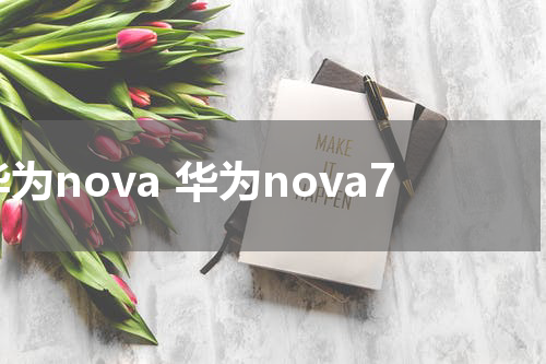 华为nova 华为nova7