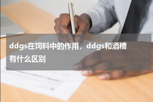 ddgs在饲料中的作用，ddgs和酒糟有什么区别