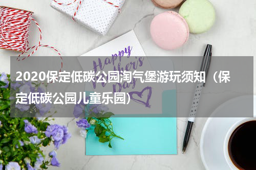 2020保定低碳公园淘气堡游玩须知（保定低碳公园儿童乐园）